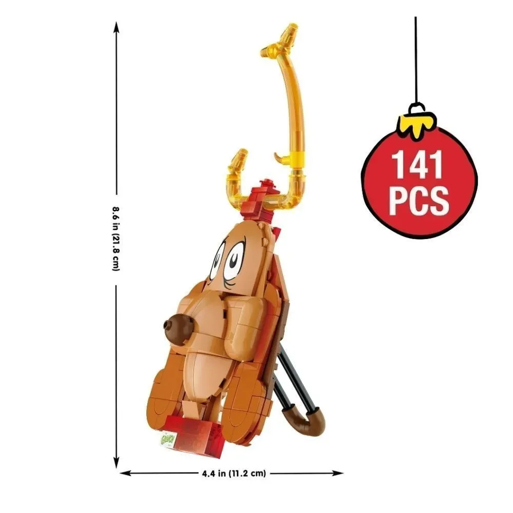 Brickcraft Grinch Max The Dog Brick Building Kit (135 Piece Set) New